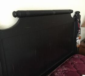 help i want to paint this furniture, Head board Foot board is far shorter and the spindle across the top of foot board was broken off Good news is it intact and I still have it just don t know how to put it back on