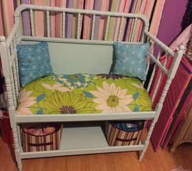 changing table to bench, painted furniture, repurposing upcycling