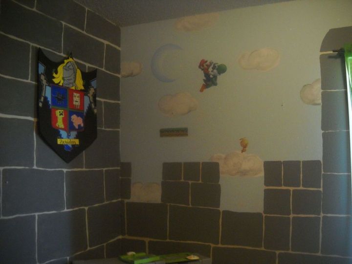 little man s castle room is done, bedroom ideas