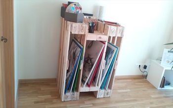 DIY Pallet Shelf – Entryway Storage Organizer