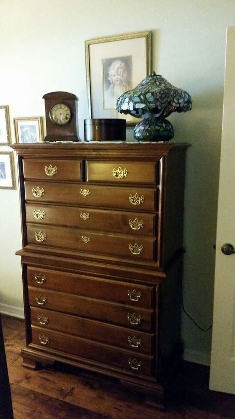 free dresser needs drawer stops can you help give me ideas, Free dresser want the brass to be dulled and needs drawer stops