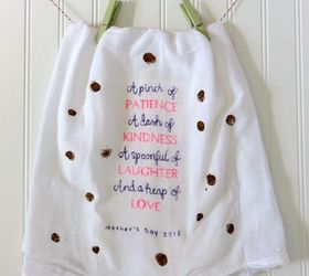 Thumbprint "Cookies" Tea Towel