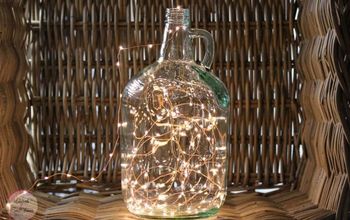 Growler Fairy Lamp - Great Upcycle Project