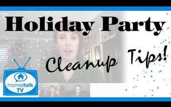 Holiday Party Cleanup Tips