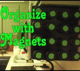 Cómo organizar tus especias - Haz tus propios tarros magnéticos de almacenamiento-VIDEO