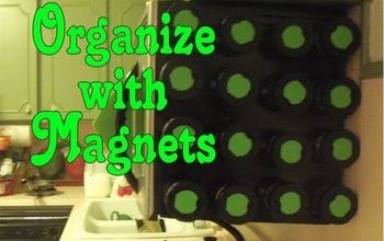  Como organizar seus temperos - Faça seus próprios potes magnéticos de armazenamento - VÍDEO