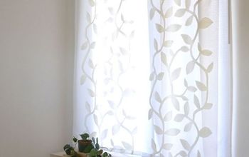 How to Replace Vertical Blinds With Curtains in Minutes