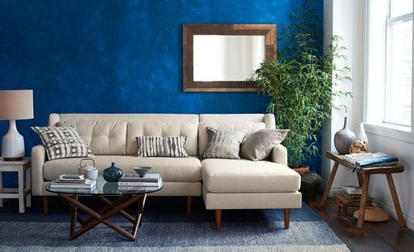 color theory be calm with blue, living room ideas, paint colors, painting