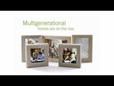 what s the biggest remodeling trend for 2012 multi generational homes, home improvement, The GenShift research brings to light generational differences in design and function that even many