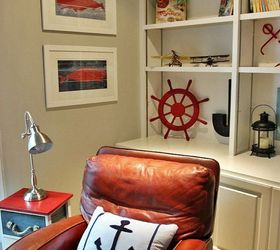 nautical themed boys bedroom, bedroom ideas, repurposing upcycling, wall decor