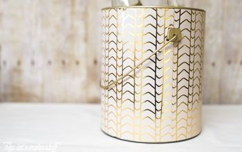 Upcycle a Paint Can Into an Ice Bucket or Storage Container!