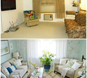 Living Room and Dining Room Makeover on a Budget | Hometalk