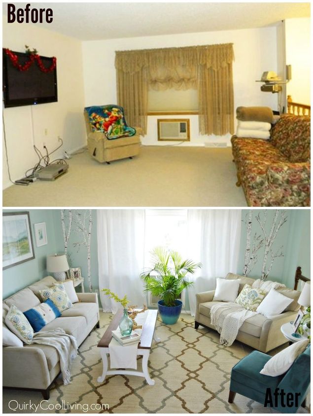 Living Room and Dining Room Makeover on a Budget | Hometalk