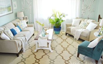 Living Room and Dining Room Makeover on a Budget