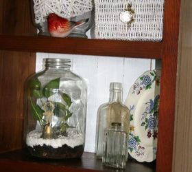 how to make a diy bottle terrarium, container gardening, gardening, home decor, how to, terrarium