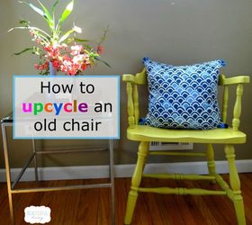 how to upcycle an old chair, how to, painted furniture