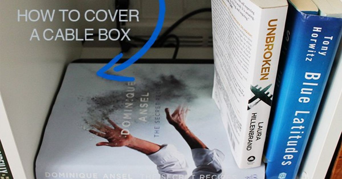 How to Hide Your Cable Box | Hometalk