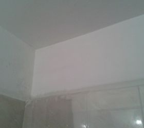 how i got rid of mold on my bathroom ceiling12, bathroom ideas, cleaning tips, My bathtub ceiling is back to its shining glory