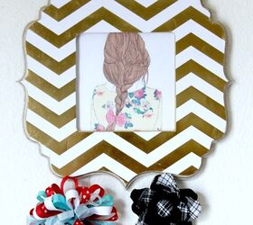 tween bow holder, crafts, organizing