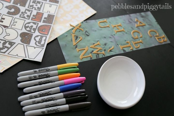 diy sharpie art gifts, crafts, how to