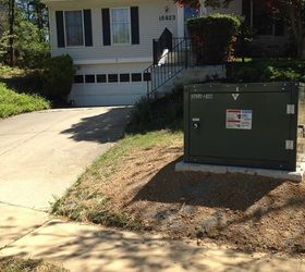 electric box in front yard, Electric box in front yard