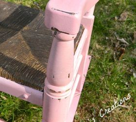 inspired by mom vintage rocking chair redo, painted furniture, shabby chic
