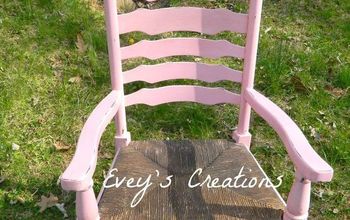 'Inspired by Mom' Vintage Rocking Chair Redo #fabflippincontest
