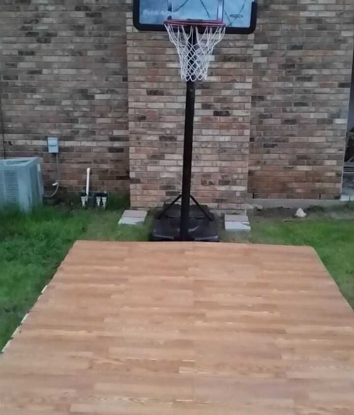 Build Backyard Basketball Court Without Concrete Build Backyard Basketball Court Without Concrete