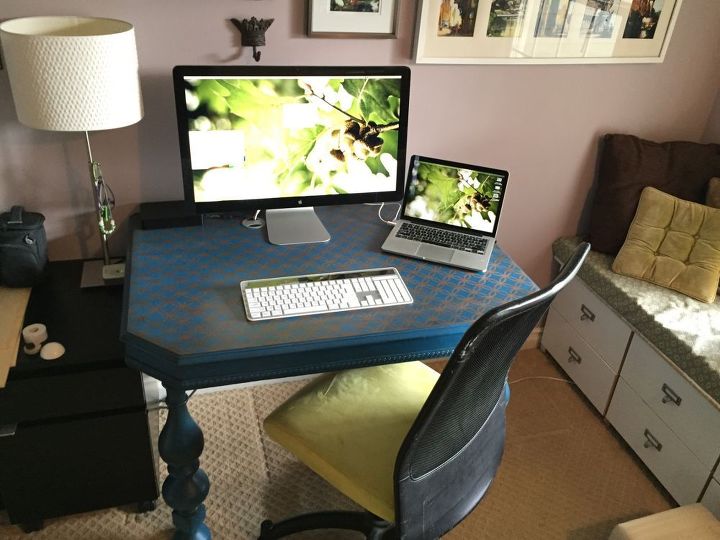 Dining Room Table Converted To Desk Hometalk