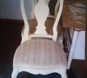 before after chair set, painted furniture, repurposing upcycling, reupholster