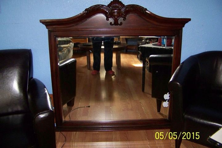 Large Heavy Dresser Mirror Hometalk, Large Dresser With Mirror