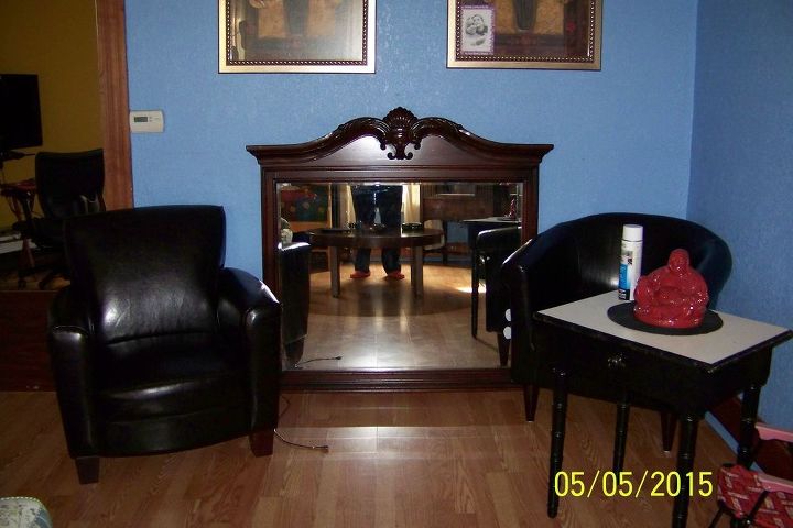 How To Reuse A Large Heavy Dresser Mirror Hometalk