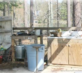 transforming an ugly fishing shed to a pretty potting shed 30dayflip, gardening, outdoor living