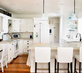 cottage fresh kitchen remodel, home improvement, kitchen design, shelving ideas