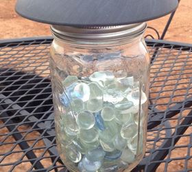 mason jar solar lights, how to, lighting, mason jars, outdoor living, repurposing upcycling