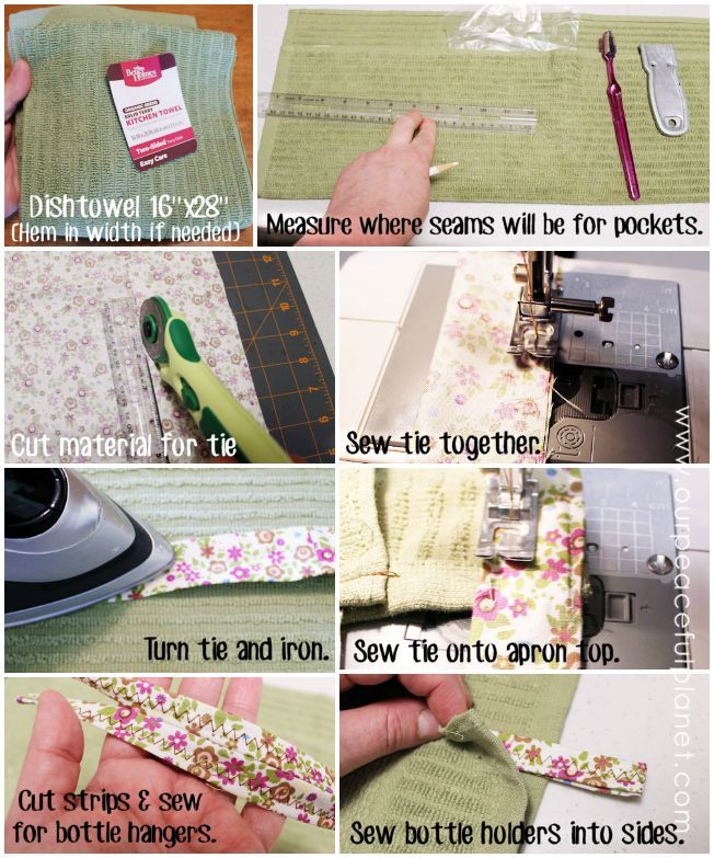 speed cleaning apron, cleaning tips, crafts, how to