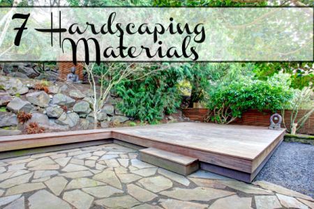 7 hardscaping materials, concrete masonry, gardening, landscape