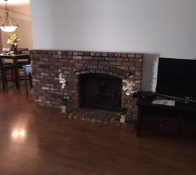 fireplace make over, fireplaces mantels