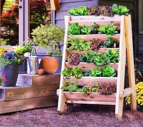 q what vegetables would grow well in a vertical garden, container gardening, gardening, homesteading