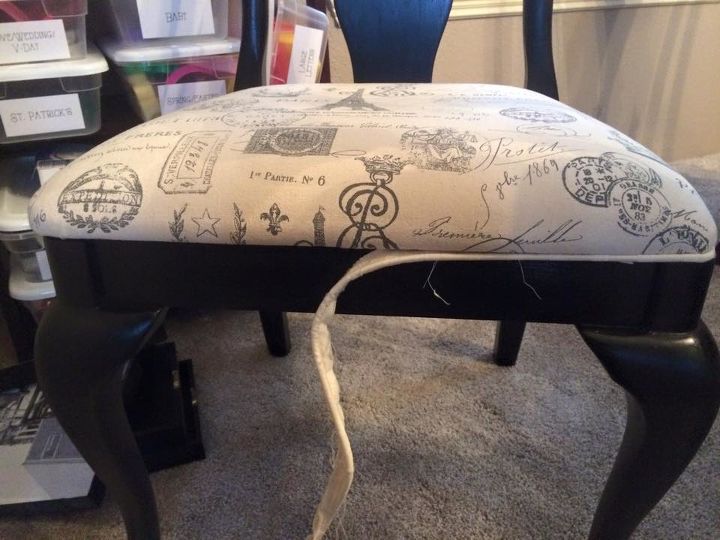 Piping Or No Hometalk, How To Reupholster A Chair Seat With Piping