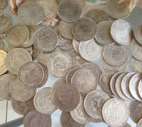 q ideas for repurposing 275 silver dollar coins, crafts, repurposing upcycling