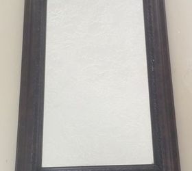 white diy mirror artist inspired, crafts, painted furniture, wall decor, 15 mirror from Ross before spray paint