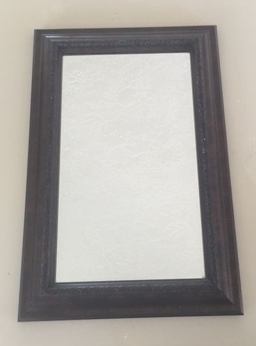 espejo blanco diy inspirado por un artista, Espejo de 15 d lares de Ross antes de la pintura en spray