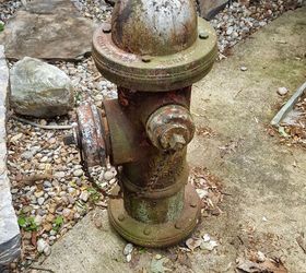 for those with experience with pondless water features, 1960 s Hydrant future fountain and puppy waterer