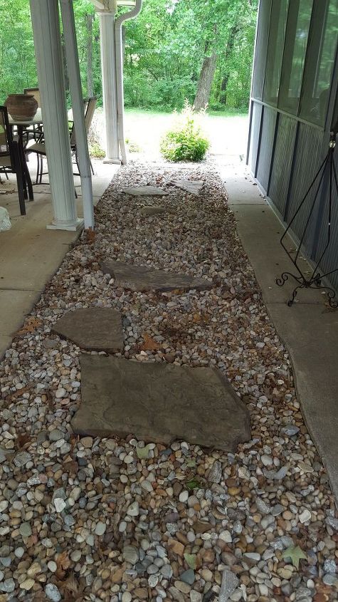 for those with experience with pondless water features, Location of the Fountain will be at the end of the rock walk way