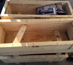 q repurposing wood packing crates in the garden, container gardening, gardening, repurposing upcycling