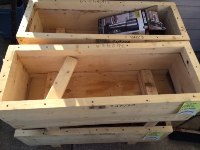 q repurposing wood packing crates in the garden, container gardening, gardening, repurposing upcycling