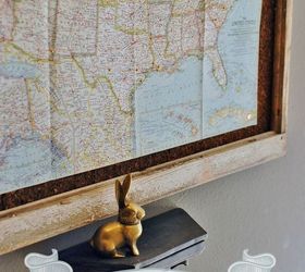 repurposed old window map to wall decor tracking chart, how to, repurposing upcycling, wall decor, woodworking projects