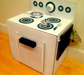 Upcycle a Box Into a Kid's Play Stove for Under 5 Hometalk