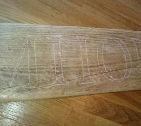 rustic wooden farmhouse sign a diy, crafts, how to